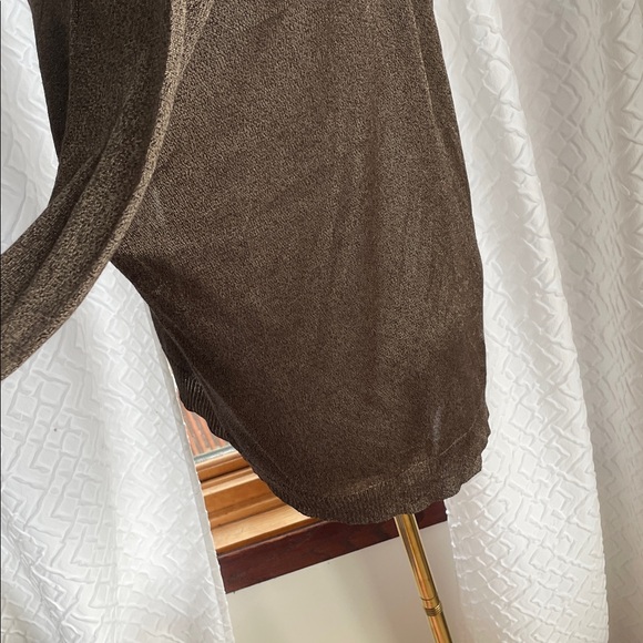 Eileen Fisher Women's Bronze Button-Up Sweater XS Fits S-M - Picture 8 of 12